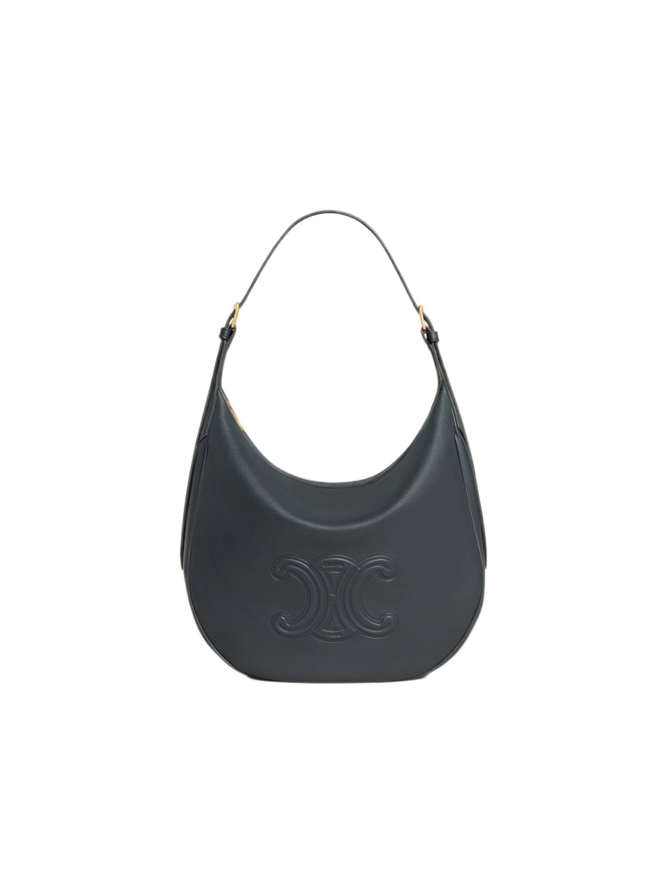 Сумка Celine Heloise Cuir Triomphe из мягкой телячьей кожи